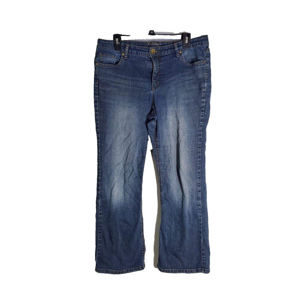 Women's Rough Hewn Denim Blue Jeans 14s